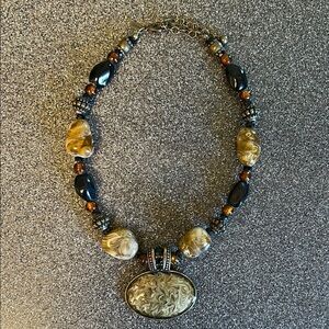 Chico’s Elegant Beaded Necklace.